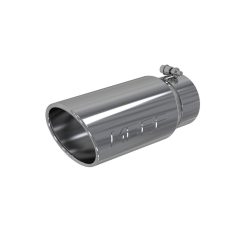 MBRP Universal Tip 5 O.D. Angled Rolled End 4 inlet 12 length - Image 4