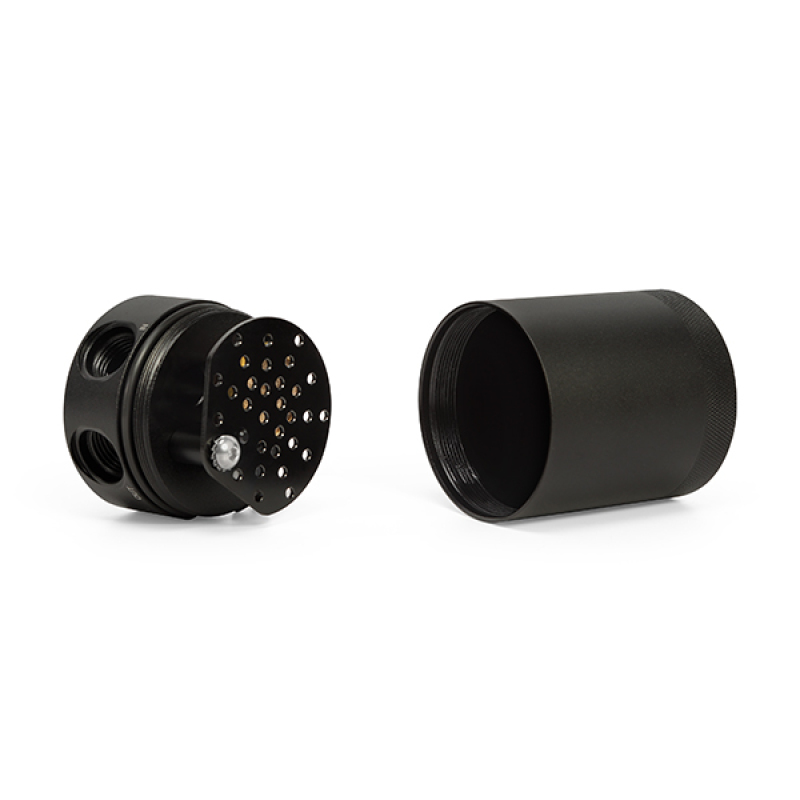 Mishimoto 15-16 Ford F-150 EcoBoost 3.5L Baffled Oil Catch Can Kit - Black - Image 2