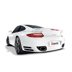 Akrapovic 10-13 Porsche 911 Turbo / Turbo S (997 FL) Slip-On Line (Titanium) w/ Titanium Tips - Image 3