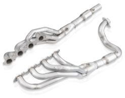 Alternative view of Stainless Works 20-21 Ford F-250/F-350 7.3L 304SS Legend Catback w/ 4in Polished Tips