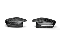 Akrapovic BMW M2 Coupe (G87) Chopped Carbon Fiber Mirror Cap Set - Matte