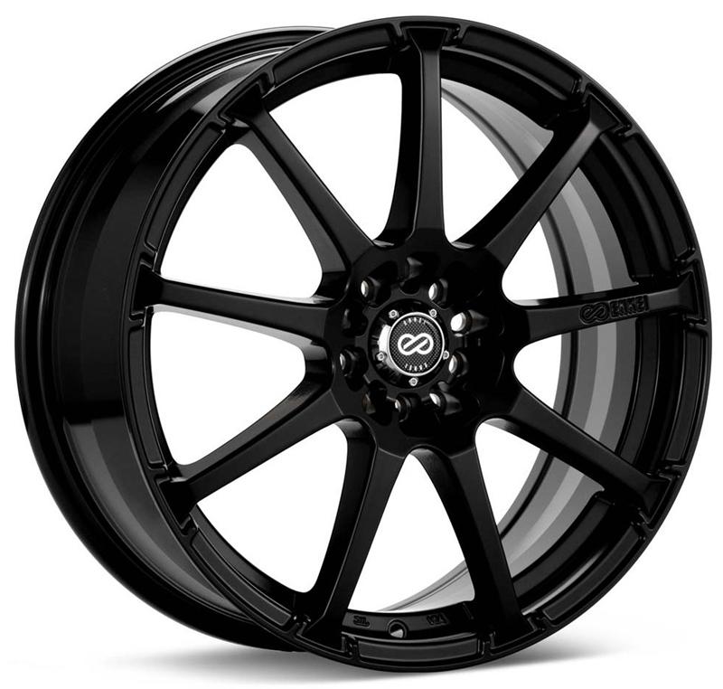 Enkei EDR9 17x8 5x100/114.3 45mm Offset 72.6 Bore Diameter Matte Black Wheel - Image 2