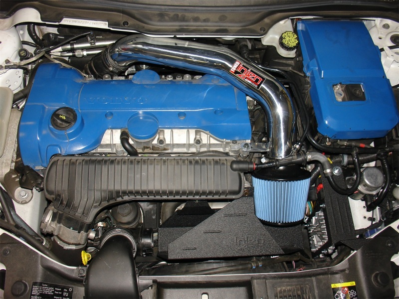 Injen 07-10 Volvo C30 T5 / 04-06 C40 T5 L5 2.5L Turbo Polished Cold Air Intake - Image 4