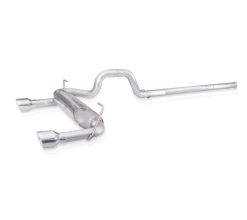 Stainless Works 2018+ Jeep Wrangler JL 304SS Factory Connect 2.5in Cat Back Exhaust System - Image 6