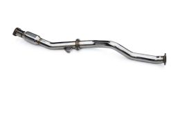 Alternative view of Invidia 2022+ Subaru WRX Auto Bottom High Flow Cat Front Pipe