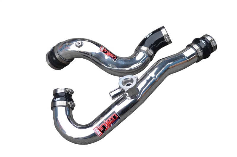 Injen 15-19 Ford Mustang 2.3L EcoBoost Aluminum Intercooler Piping Kit - Wrinkle Red - Image 3