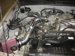 Injen 99-04 4Runner Tacoma 3.4L V6 only Wrinkle Black Power-Flow Air Intake System - Image 5