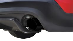 Corsa 11-13 Ford Mustang 3.7L V6 Black Sport Axle-Back Dual Rear Exhaust - Image 4