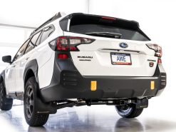 AWE 20-25 Subaru Outback (Wilderness & XT) 0FG Catback Exhaust w/Dual BashGuards - Image 4