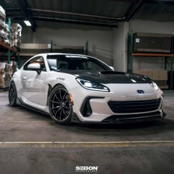 Seibon 22-23 Subaru BRZ Carbon Fiber Front Bumper Duct - Image 5