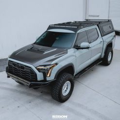 Seibon 22-24 Toyota Tundra / 23-24 Toyota Sequoia RR-Style Carbon Fiber Hood - Image 10