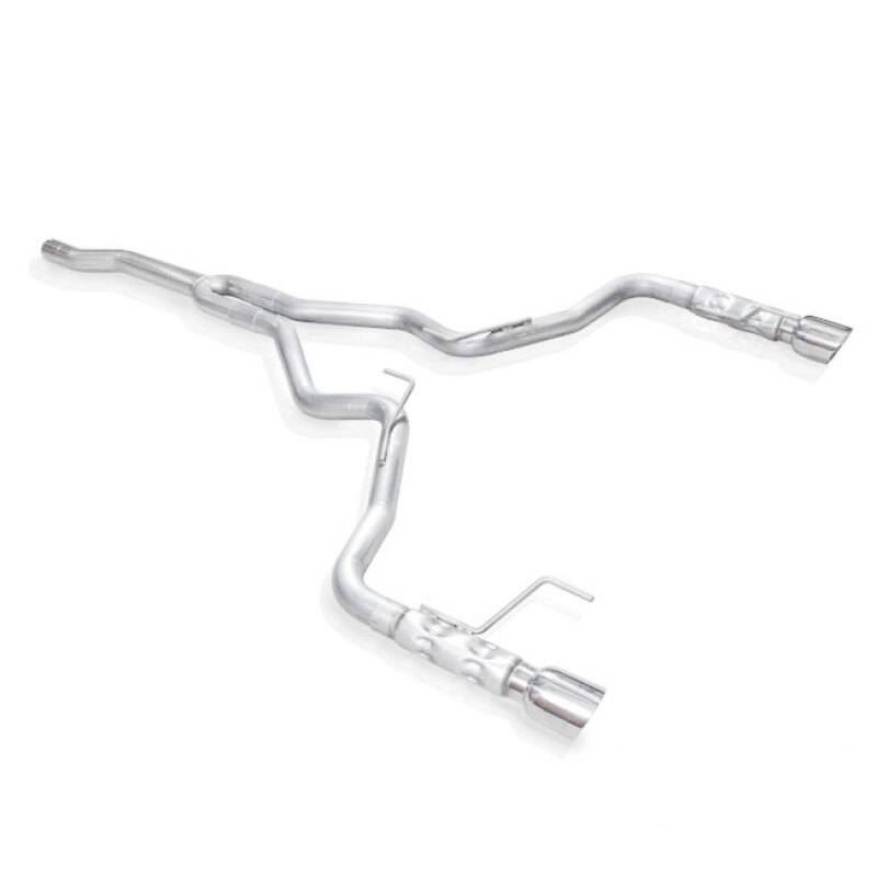 Stainless Works 2015-16 Mustang 2-1/2in Catback Retro Chambered Mufflers - Image 2