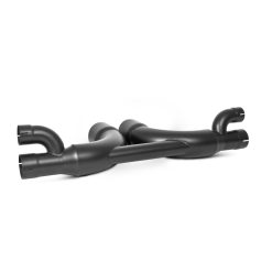 MBRP 14-15 Porsche GT3/GT3RS 3in Center Muffler Bypass 4in Tips - Black Coated - Image 8