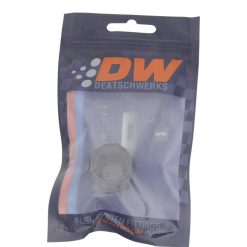 Alternative view of DeatschWerks 10AN Female Flare Cap - Anodized Matte Black
