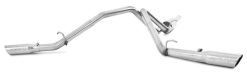 MBRP 14 Chevy/GMC 1500 Silverado/Sierra 4.3L V6/5.3L V8 Dual Split Side T409 3in Cat Back Exhaust - Image 3