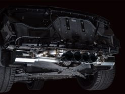 AWE 2023 C8 Corvette Z06 SwitchPath Cat-Back Exhaust - Diamond Black Tips - Image 3