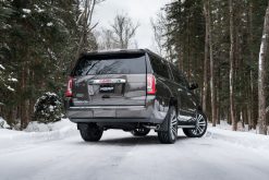Alternative view of MBRP 15-20 GM Tahoe/Suburban/Yukon/Yukon XL/Escalade Aluminized Steel 3in. Cat Back -Single Side