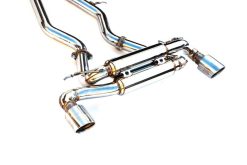 Invidia 20+ Toyota Supra (3.0) Gemini w/Valve Rolled Stainless Steel Catback - Image 3