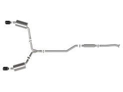 Alternative view of aFe 09-14 Acura TSX L4 2.4L Takeda 2-1/2in To 2-1/4in 304 SS Cat-Back Exhaust System w/ Black Tip