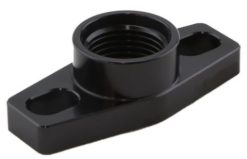 Alternative view of Turbosmart Billet Turbo Drain Adapter w/ Silicon O-Ring 38-44mm Slotted Hole (Universal Fit)