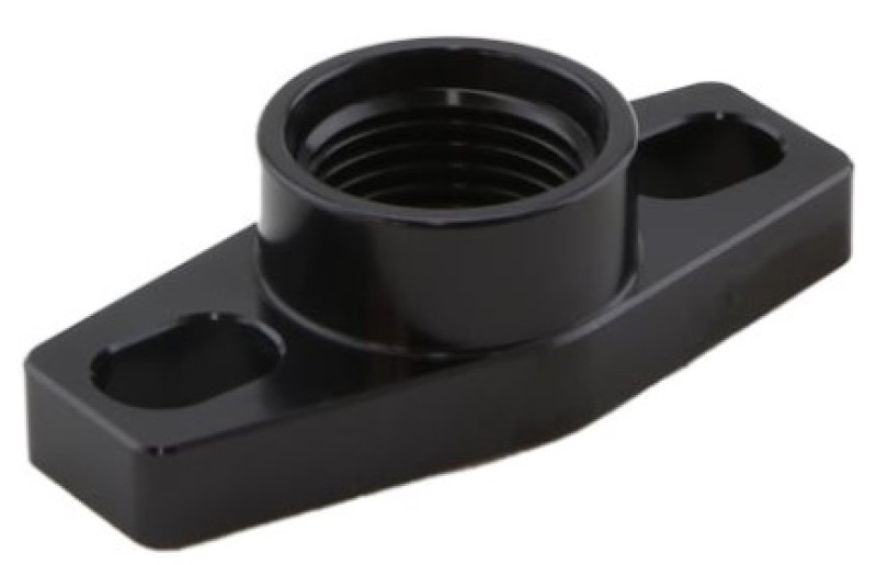 Turbosmart Billet Turbo Drain Adapter w/ Silicon O-Ring 38-44mm Slotted Hole (Universal Fit) - Image 2