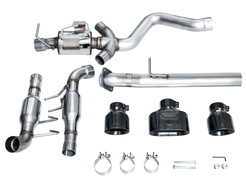 AWE Tuning 2023+ Toyota GR Corolla Track Edition Exhaust - Diamond Black Tips - Image 17