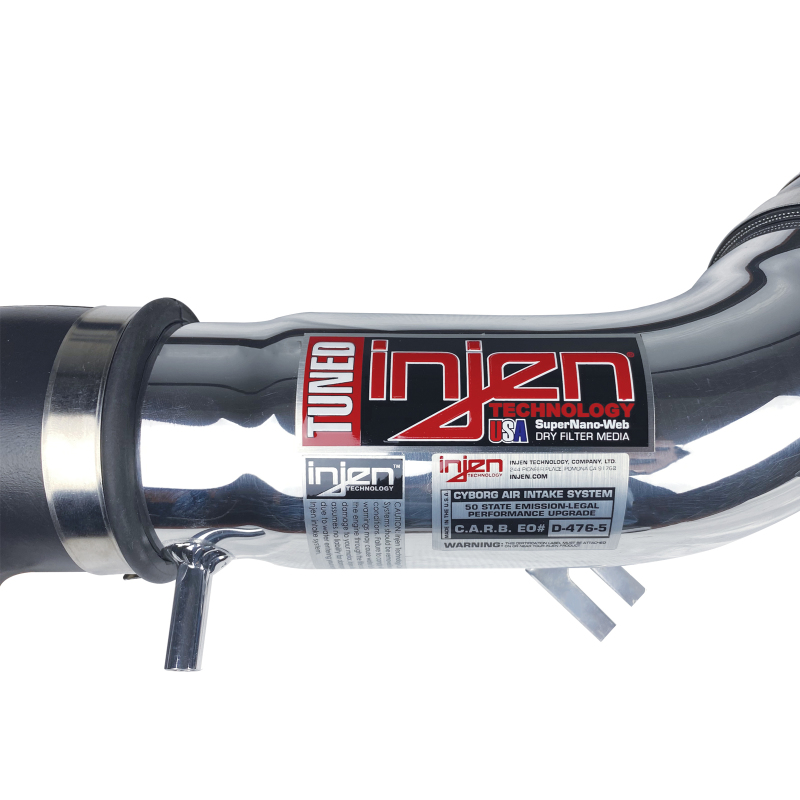 Injen 00-05 Eclipse / 00-03 Galant / 01-04 Sebring / 01-04 Stratus 3.0L V6 Polished Short Ram Intake - Image 6