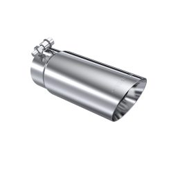 Alternative view of MBRP Universal Tip 3in O.D. Dual Wall Angled End 3 inlet 12 length
