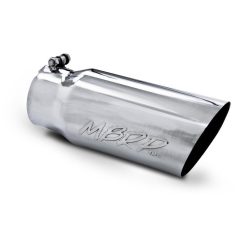 MBRP Universal Tip 5 O.D. Angled Single Walled 4 inlet 12 length - Image 3