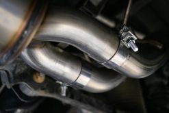 MBRP 2019 Ram 1500 5.7L (CrewCab/Quad Cab ONLY) 2.5in CB Dual Split Rear w/4.5in Tip - Blk Coated - Image 6