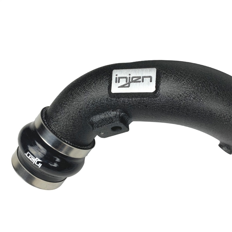Injen 18-19 Audi S4/S5 (B9) V6 3.0L Turbo Wrinkle Black Intercooler Piping - Image 7
