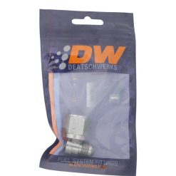 Alternative view of DeatschWerks 8AN Female Flare to 6AN Male Flare Reducer - Anodized DW Titanium