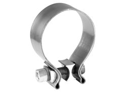 Borla 4in T-304 Stainless Steel AccuSeal Single Bolt Band Clamp - Image 2