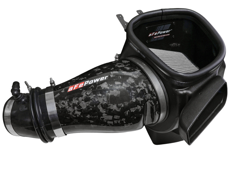aFe 2021 Dodge Durango SRT Hellcat Track Series Carbon Fiber Cold Air Intake System w/ Pro DRY S - Image 6