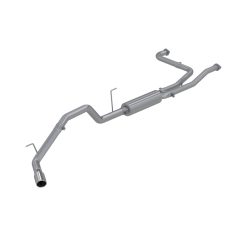 Alternative view of MBRP 2007-2009 Nissan Titan 5.6L EC/CC Cat Back Single Side
