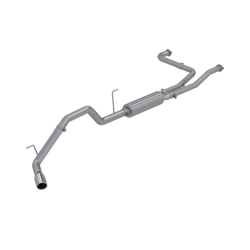 MBRP 2007-2009 Nissan Titan 5.6L EC/CC Cat Back Single Side - Image 2