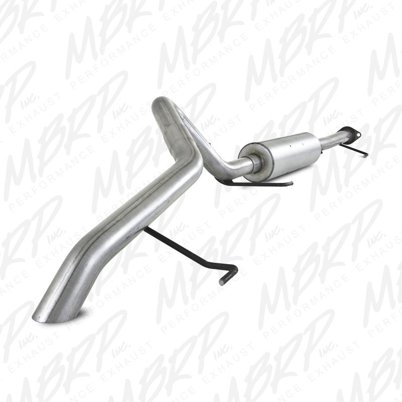 MBRP 2007-2009 Toyota FJ 4.0L V6 Cat Back Single Rear Exit Off-Road Tail No tip - Image 3
