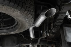 MBRP 22-23 Nissan Frontier 3.8L 3in Tip 3in Cat Back Turndown Exit Street Profile - T304 - Image 3