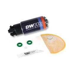 DeatschWerks 340lph DW300C Compact Fuel Pump w/ 08-14 WRX/ 08-15 STI Set Up Kit (w/ Mounting Clips) - Image 4