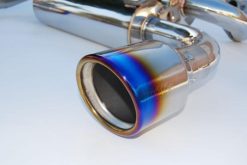Alternative view of Invidia 07+ Infiniti G37 Coupe Gemini Rolled Titanium Tip Cat-back Exhaust