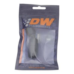 Alternative view of DeatschWerks 6 AN Female Flare Swivel 30-Degree Hose End CPE - Anodized Matte Black