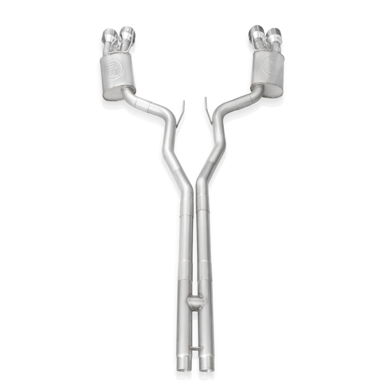 Stainless Works 2020 Ford GT500 Legend Catback H-Pipe Exhaust Factory Connect - Polished Tips - Image 15