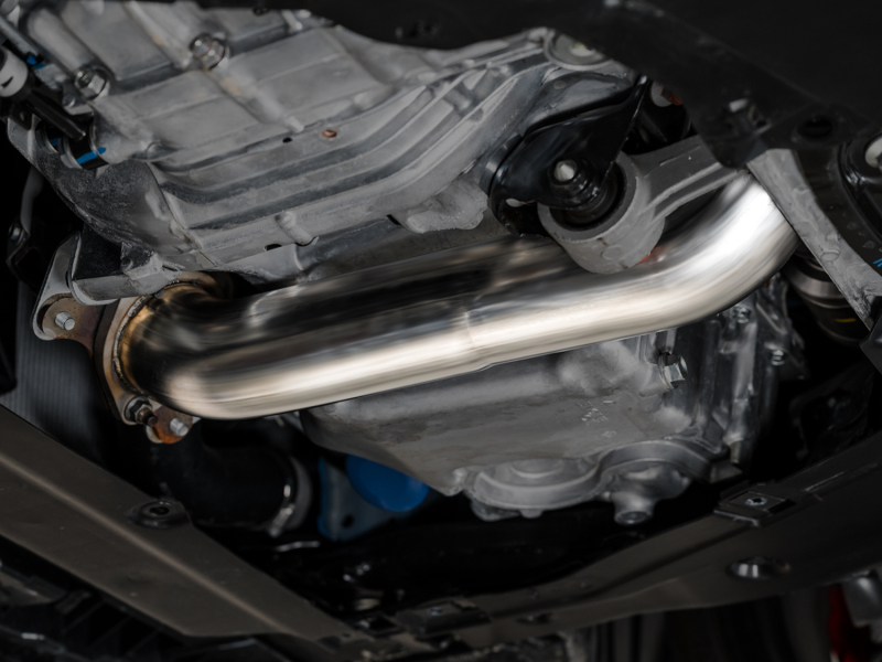 AWE Tuning 2023 Honda Civic Type R FL5 Touring Edition Exhaust w/ Triple Chrome Silver Tips - Image 9