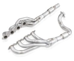 Alternative view of Stainless Works 20-21 Ford F-250/F-350 7.3L Headers 1-7/8in Primaries 3in Collectors High Flow Cats