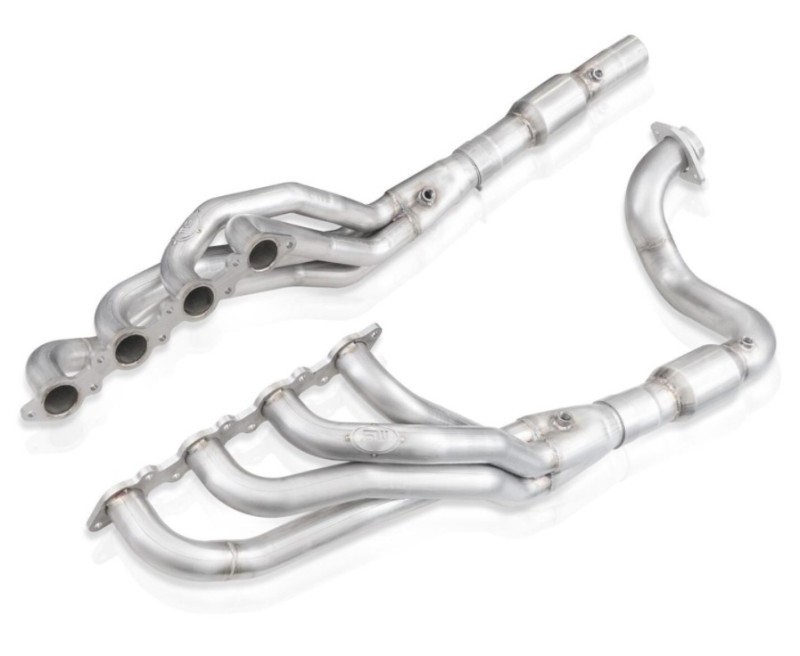 Stainless Works 20-21 Ford F-250/F-350 7.3L Headers 1-7/8in Primaries 3in Collectors High Flow Cats - Image 2