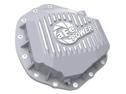 aFe Street Series Rear Differential Cover Raw w/ Machined Fins 20-21 GM Trucks V8-6.6L - Image 3