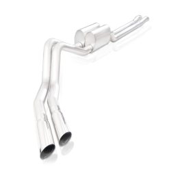 Stainless Works 15-19 Ford F150 5.0L Legend Aftermark Connection Dual 3.5in Side Exit Polished Tips - Image 6
