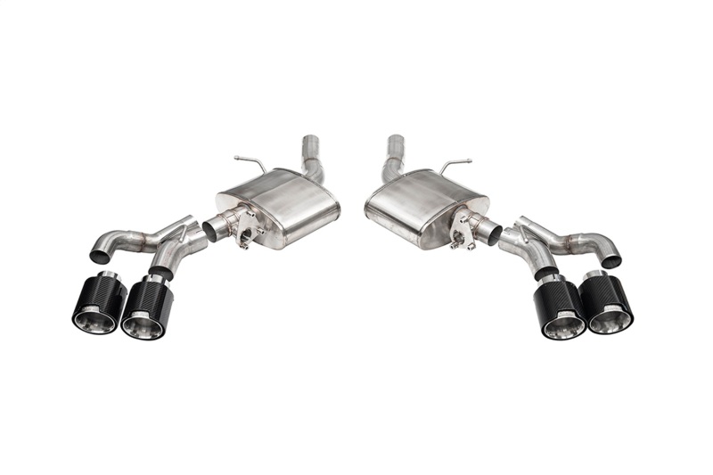 Corsa 22-24 Cadillac CT5-V Blackwing 3in Axle-Back - Act. Exh. - Dual Rear Exit - Twin 4.5inCF Tips
