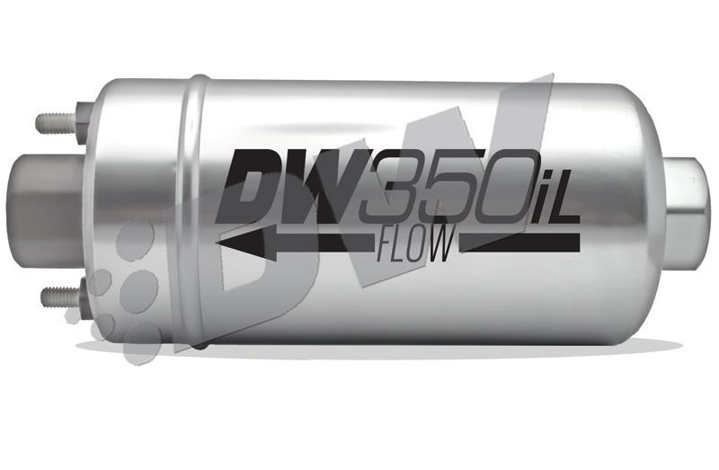DeatschWerks 350 LPH DW350iL In-Line External Fuel Pump (No Bracket) - Image 6