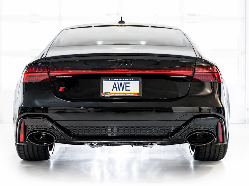AWE Tuning 21-23 Audi C8 RS6/RS7 SwitchPath Cat-back Exhaust - Diamond Black Tips - Image 18